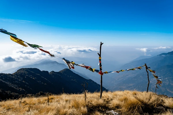 beautiful view of mardi himal