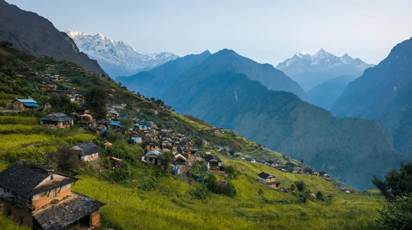 village in annapurna region